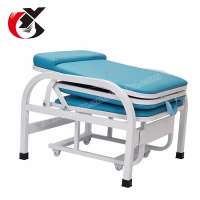 hospital folding sleep foldable patient recliner nurse accompany bed chair price