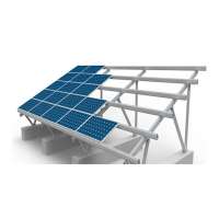 100% Recyclable Aluminum Panel Roof Mounting Solar Racking